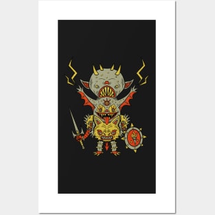 Demon Totem Posters and Art